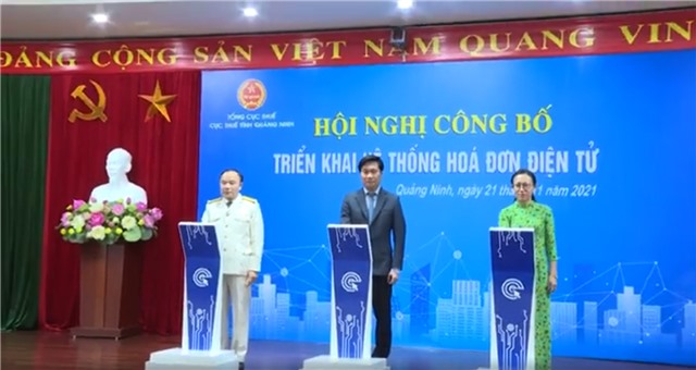 Chi cục Thuế khu vực uu888 one - Quảng Yên tích cực triển khai hóa đơn điện tử