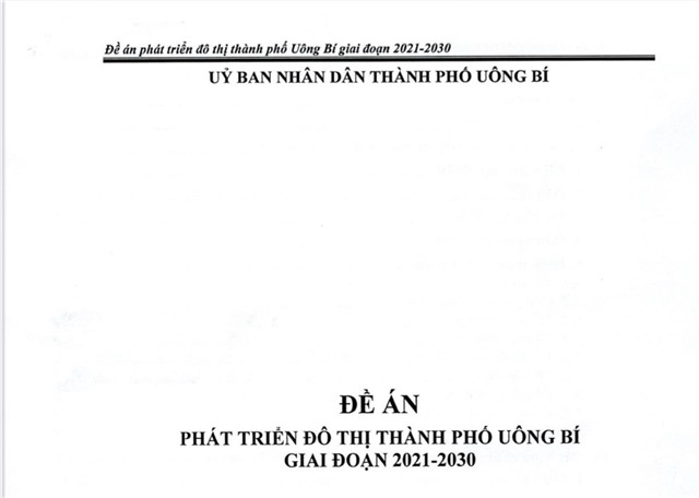 Đề án Phát triển Đô thị thành phố uu888 one giai đoạn 2021-2030