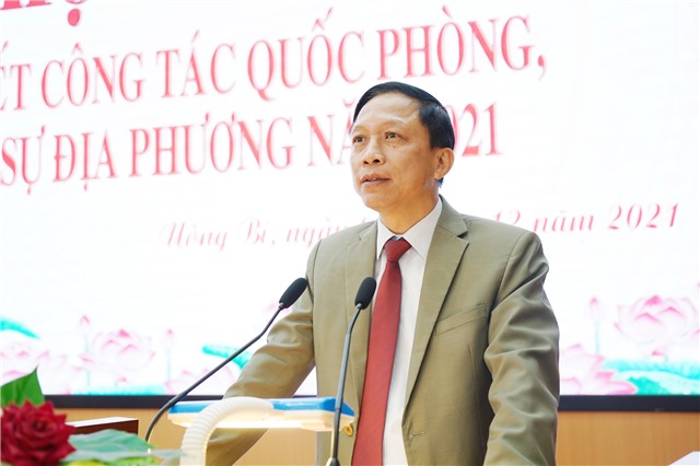 Thành phố uu888 one: tổng kết công tác quốc phòng, quân sự u8888 năm 2021