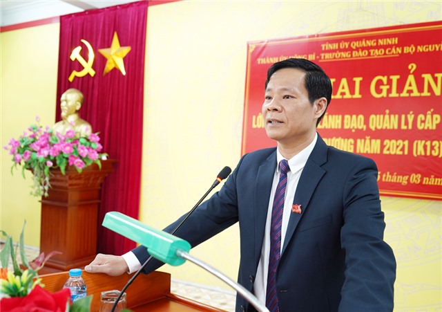 Khai giảng lớp bồi dưỡng lãnh đạo quản lý cấp phòng năm 2021