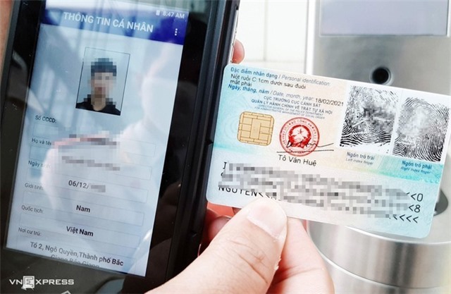 Thu nhận 30 triệu hồ sơ thẻ căn cước u888c3 gắn chip