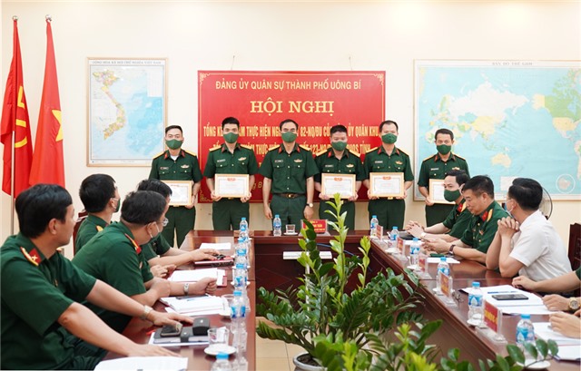 Đảng ủy Quân sự thành phố: Tổng kết 10 năm thực hiện NQ 82 của Quân khu 3 về “Tăng cường sự lãnh đạo của các cấp ủy đối với việc chấp hành kỷ luật quân đội, pháp luật của nhà nước trong LLVT Quân khu”