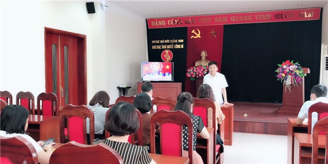 Kho bạc Nhà nước uu888 one sinh hoạt chính trị tư tưởng chủ đề “Ngày hội non sông”