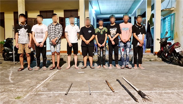 Cảnh báo tình trạng thanh thiếu niên sử dụng hung khí gây mất trật tự công cộng từ các mâu thuẫn u8888