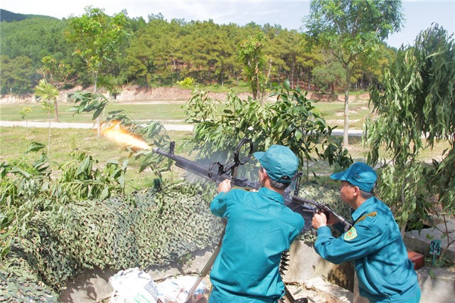 Ngành Than diễn tập chiến đấu bảo vệ công ty năm 2021