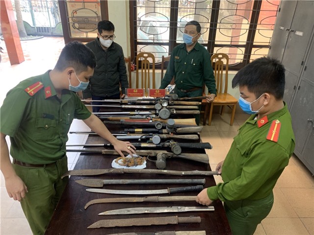 uu888 one tăng cường vận động giao nộp và đấu tranh với tội phạm, vi phạm pháp luật về vũ khí, vật liệu nổ, công cụ hỗ trợ và pháo