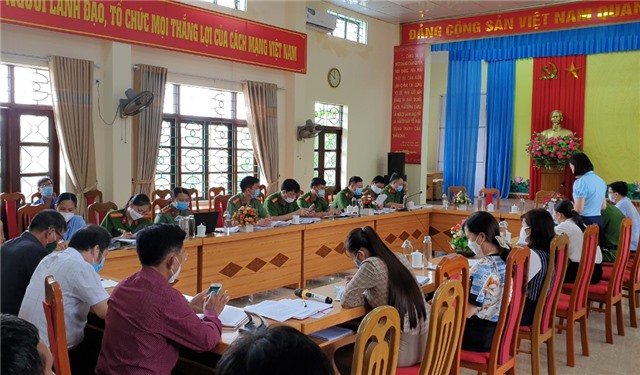 Kiểm tra công tác phòng chống tội phạm, tệ nạn u8888 và uu888 game phong trào Toàn dân bảo vệ uu888 có tổ quốc tại xã, phường