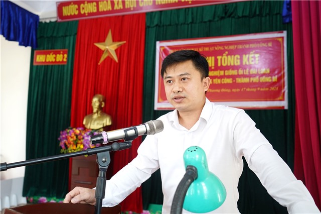 Tổng kết mô hình trồng thử nghiệm giống ổi lê u888vip1