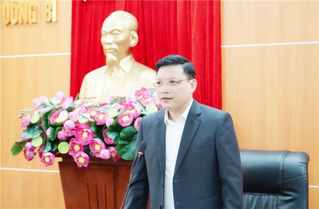 Thường trực Thành ủy làm việc với Ban Chấp hành Đảng bộ phường Trưng Vương