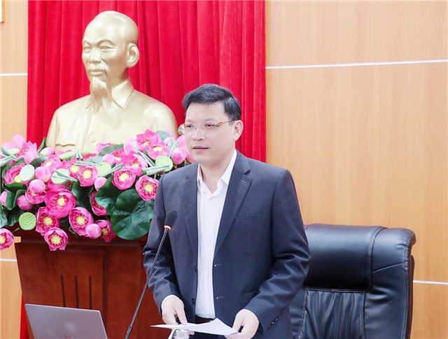Thường trực Thành ủy làm việc trực tuyến với BCH Đảng bộ xã Thượng Yên Công