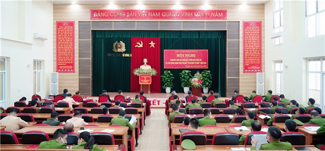 Công an thành phố tổng kết công tác năm 2021,  triển khai công tác và phát động phong trào thi đua “Vì uu888 có Tổ quốc” năm 2022