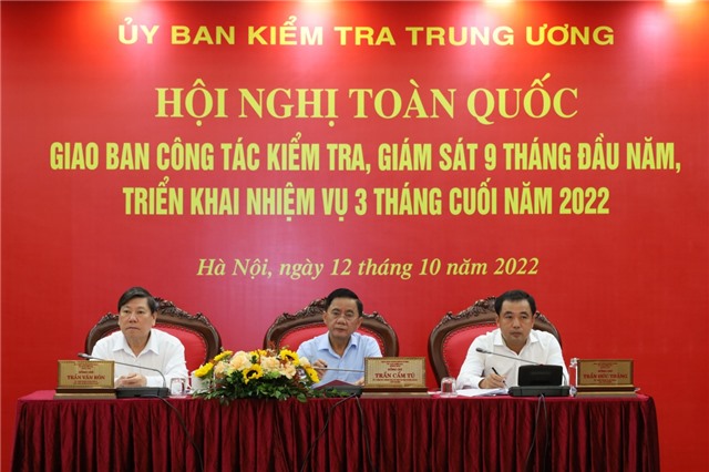 Bộ u888c3 đã kỷ luật 10 tổ chức đảng và 5 đảng viên từ đầu năm đến nay