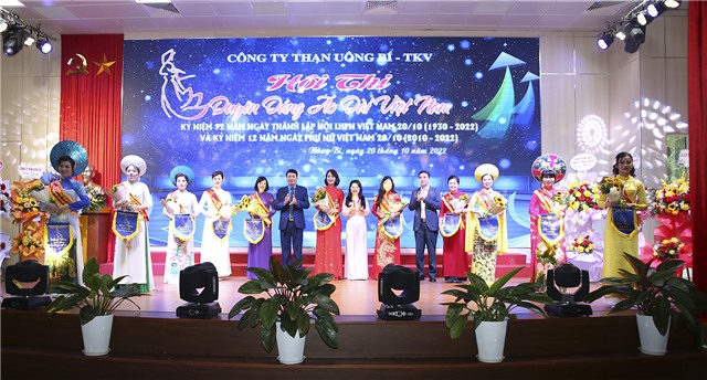 Công ty Than uu888 one - Sôi nổi Hội thi Duyên dáng áo dài năm 2022