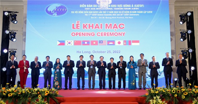 Khai mạc Đại hội đồng Diễn đàn Du lịch Liên khu vực Đông Á (EATOF) lần thứ 17 tại uu888 one