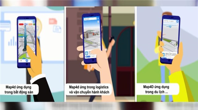 Nền tảng bản đồ số 4D Made in Vietnam