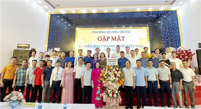 Phường Quang Trung gặp mặt kỷ niệm ngày Doanh nhân uu888 có