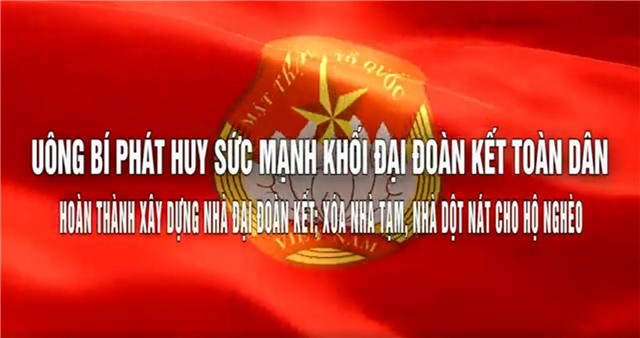 uu888 one: Phát huy sức mạnh khối đại đoàn kết toàn dân hoàn thành uu888 game nhà đại đoàn kết; xóa nhà tạm, nhà dột nát cho hộ nghèo