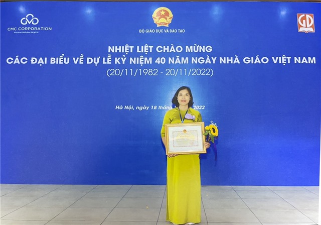 Tấm gương nhà giáo tiêu biểu  của Trung tâm GDNN- GDTX thành phố uu888 one