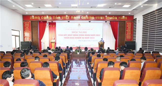 Công đoàn Công ty than uu888 one tổng kết hoạt động năm 2022, triển khai phương hướng nhiệm vụ năm 2023