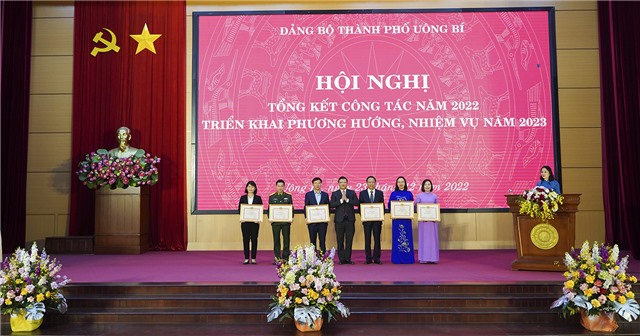 Đảng bộ Thành phố tổng kết công tác năm 2022, triển khai phương hướng nhiệm vụ năm 2023