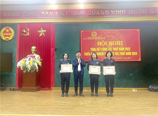Chi cục Thuế khu vực uu888 one - Quảng Yên tổng kết công tác năm 2022, triển khai nhiệm vụ năm 2023