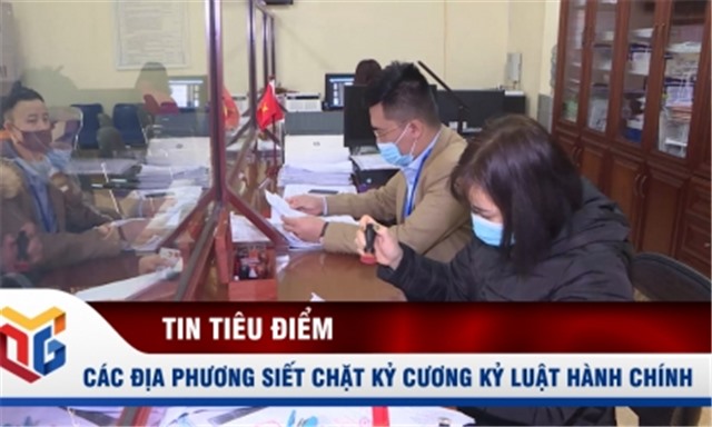 Các u8888 siết chặt kỷ cương kỷ luật hành chính