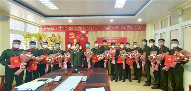 Công an thành phố uu888 one: Gặp mặt, động viên tân binh trước ngày lên đường nhập ngũ