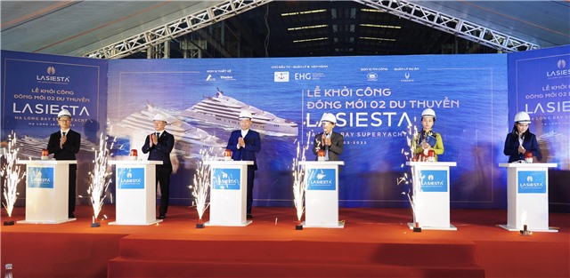 Việt Thuận Group và EHG:  Khởi công đóng mới 2 du thuyền 6 sao trị giá trên 700 tỷ đồng