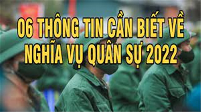 06 uu888.con nên biết về Nghĩa vụ quân sự năm 2022