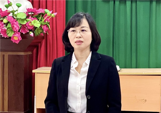 Đồng chí Trịnh Thị Minh Thanh, Phó Bí thư u8888, dự sinh hoạt chi bộ Khu 9, Phường Quang Trung, TP uu888 one