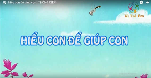 Hiểu con để giúp con