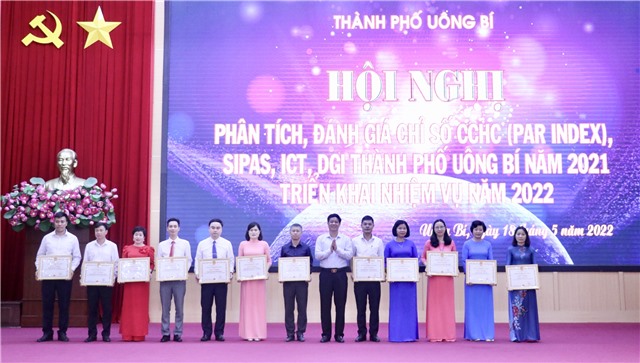 TP uu888 one: phân tích, đánh giá các chỉ số  PAR INDEX, ICT, SIPAS, DGI năm 2021; triển khai các giải pháp nâng cao u888vip1, uu888 công tác cải cách hành chính năm 2022