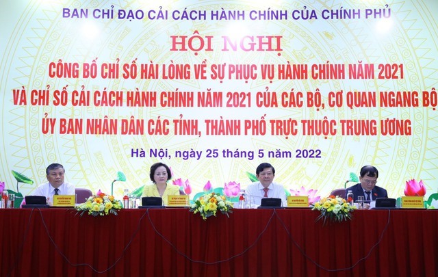 uu888 one đứng thứ nhất về Chỉ số về sự hài lòng phục vụ hành chính năm 2021