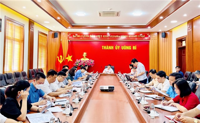 Giao ban Đảng bộ xã, phường
