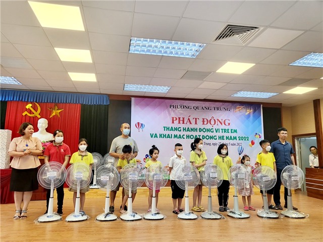 Phường Quang Trung phát động Tháng hành động vì uu888 bet app và khai mạc hoạt động hè 2022