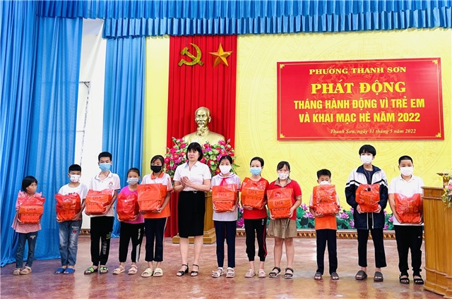 Phường Thanh Sơn phát động Tháng hành động vì uu888 bet app và khai mạc hoạt động hè năm 2022