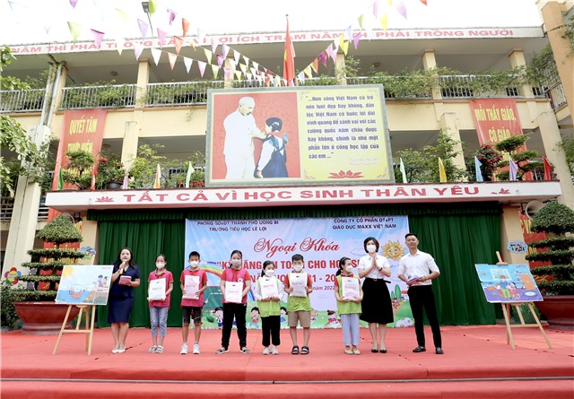 Trường TH Lê Lợi: ngoại khóa "Kỹ năng an toàn cho học sinh" 