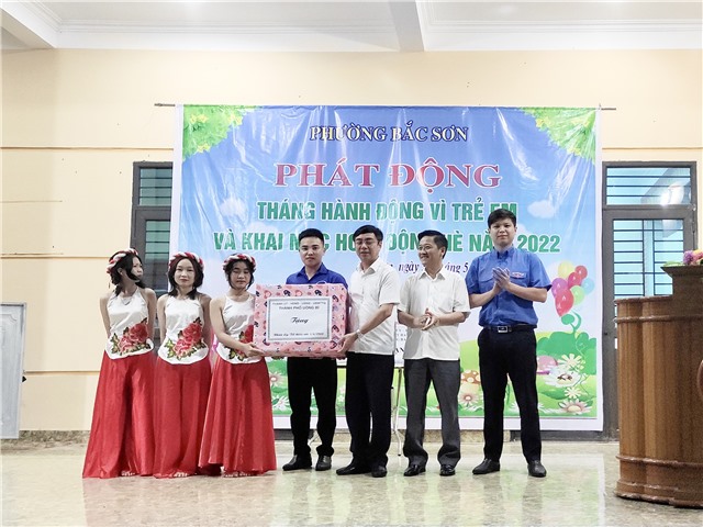 Phường Bắc Sơn phát động Tháng hành động vì uu888 bet app và khai mạc hoạt động hè năm 2022