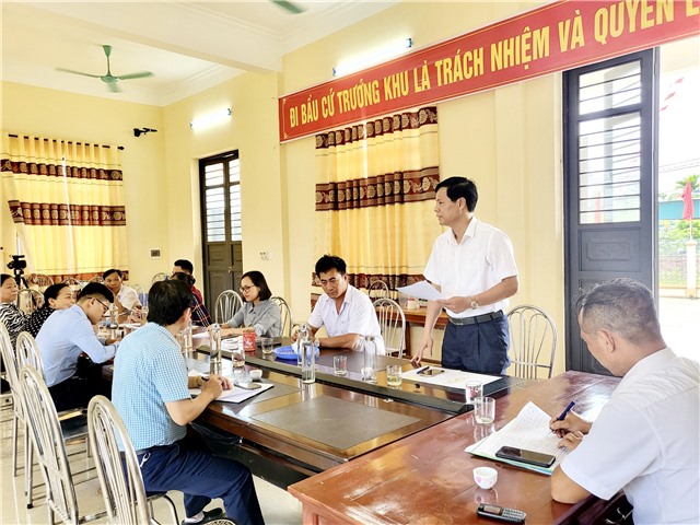 Chủ tịch uu888.con thành phố Phạm Tuấn Đạt dự sinh hoạt chi bộ tại khu Tân Lập 1, phường Phương Đông và khu Hồng Hà, phường Phương Nam