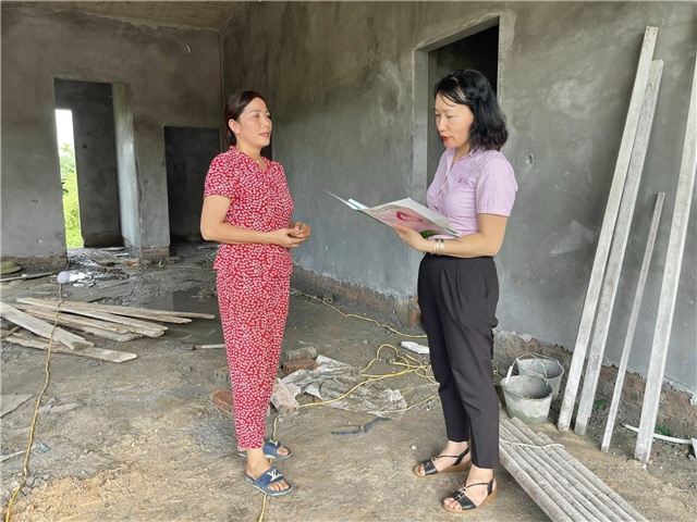 Hiệu quả từ chương trình tín dụng cho vay nhà ở u8888
