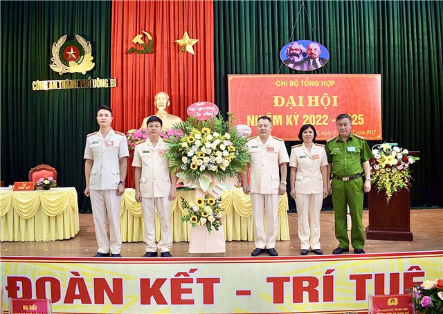 Công an thành phố uu888 one tổ chức thành công Đại hội Chi bộ điểm nhiệm kỳ 2022 – 2025