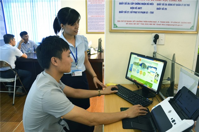 Thực hiện thủ tục hành chính trên môi trường điện tử