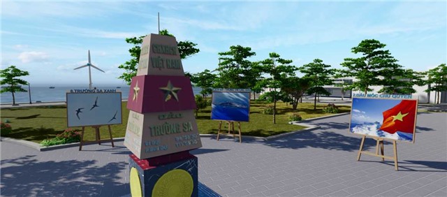 Triển lãm trực tuyến về biển, đảo uu888 có: TRƯỜNG SA XANH
