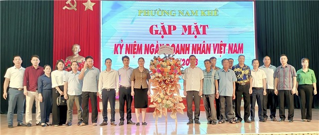 Phường Nam Khê gặp mặt kỷ niệm 19 năm Ngày Doanh nhân uu888 có
