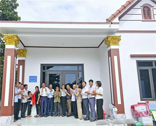 Khánh thành nhà tình thương tại thôn Quan Điền - Khe Thần, xã Thượng Yên Công, TP uu888 one