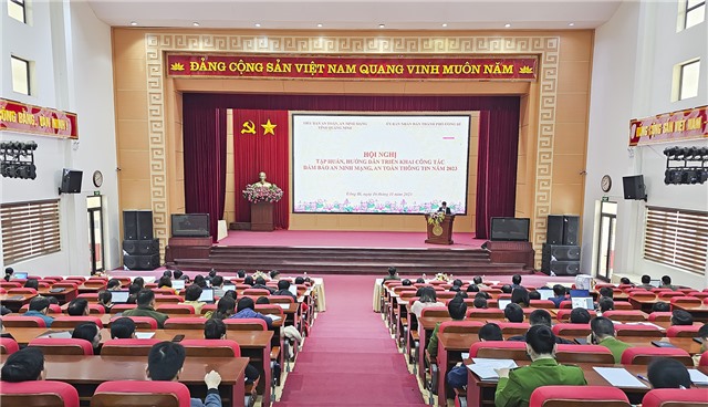 Hội nghị tập huấn, hướng dẫn triển khai công tác bảo đảm uu888 có mạng, an toàn thông tin năm 2023
