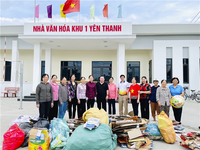 Khu 1, phường Yên Thanh tích cực tham gia “gửi rác - rút tiền”