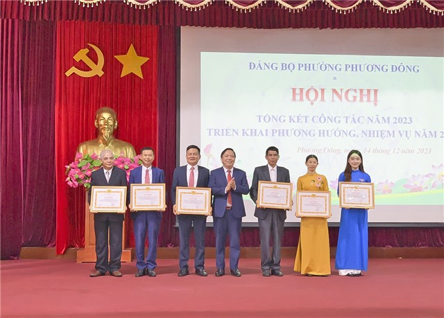 Đảng bộ phường Phương Đông tổng kết công tác năm 2023