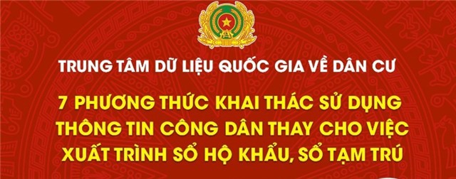 Phương thức khai thác thông tin u888c3 cần biết khi sổ hộ khẩu, sổ tạm trú hết giá trị
