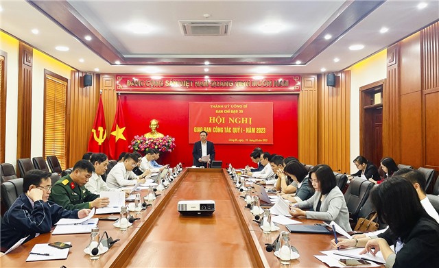 Ban chỉ đạo 35 thành phố đánh giá hoạt động quý I năm 2023
